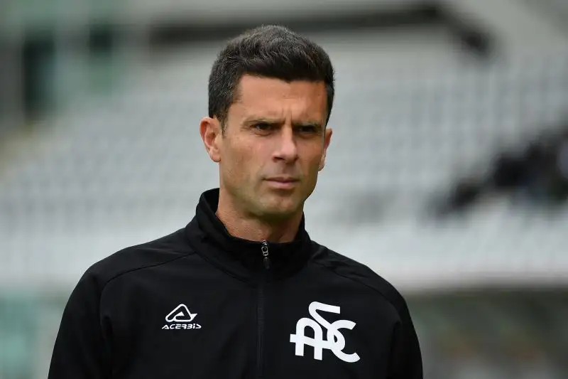 Thiago Motta 5,5: il suo Spezia ha vissuto un primo tempo di sbandamento, poi con i correttivi giusti nella ripresa si è rialzato
