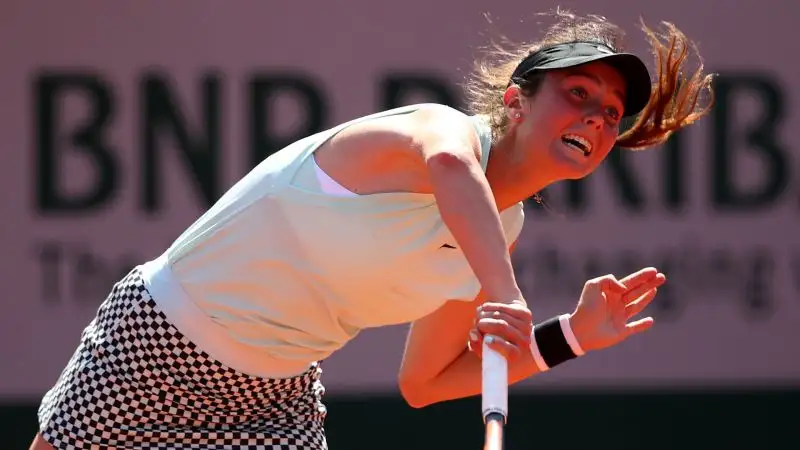 La passione per il tennis è sbocciata quando era ancora piccolissima
