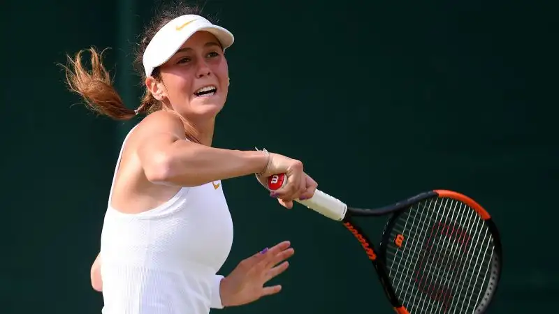 Ci sono buone possibilità che diventi una tennista di primissimo livello
