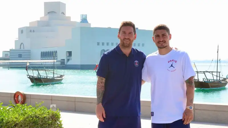 Messi e Verratti: che classe!