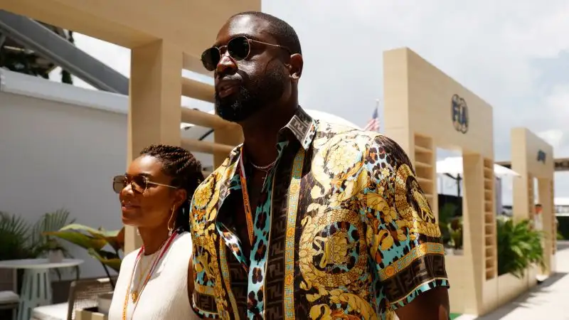 Air Jordan era in buona compagnia: qui vediamo Dwyane Wade, eroe dei Miami Heat