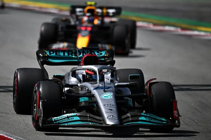 Russell 7,5 - Ottimo podio per il giovane pilota della Mercedes, che riesce a gestire anche qualche difficoltà di troppo nel finale
