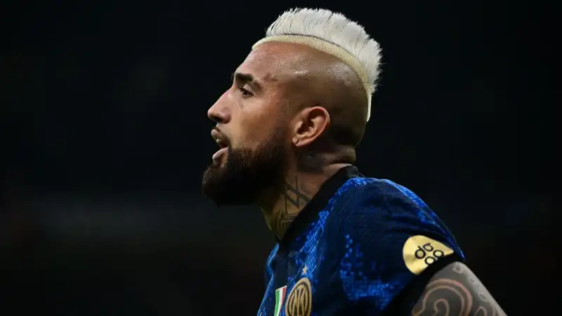Vidal 6: sempre grande voglia ma non trasmette mai la sicurezza che un giocatore della sua esperienza dovrebbe trasmettere