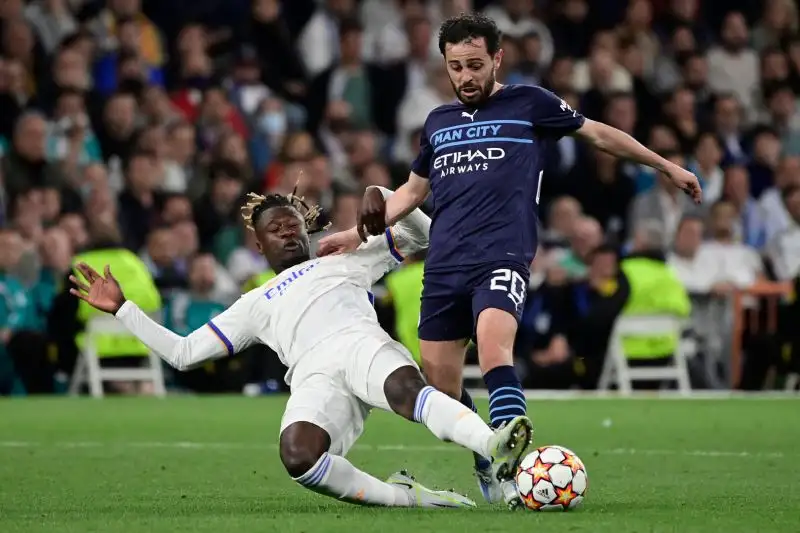 Camavinga 7,5: l'altra scommessa vinta da Ancelotti, dato che in pochi minuti manda nel pallone il City con la sua freschezza e il suo estro
