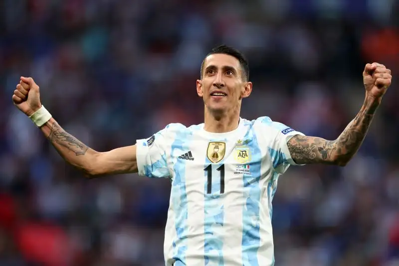 Angel Di Maria: vicinissimo alla Juventus fino a qualche giorno fa, ora è il Barcellona ad avere le maggiori possibilità di ingaggiarlo
