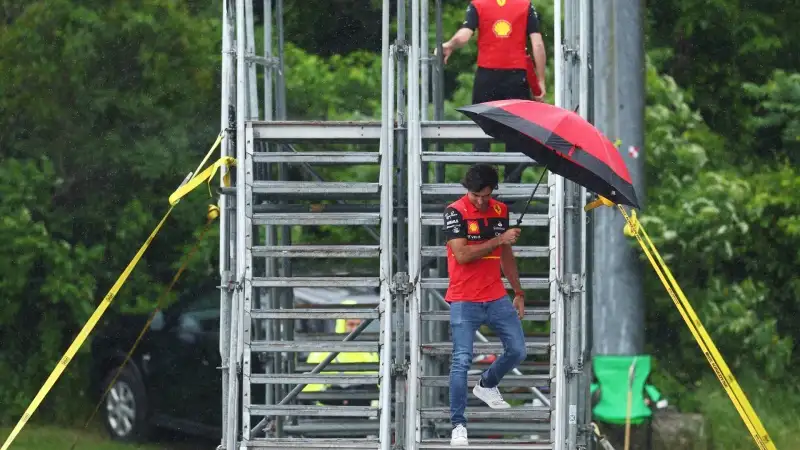 Per il ferrarista è sembrata più fastidiosa la pioggia che il freddo canadese