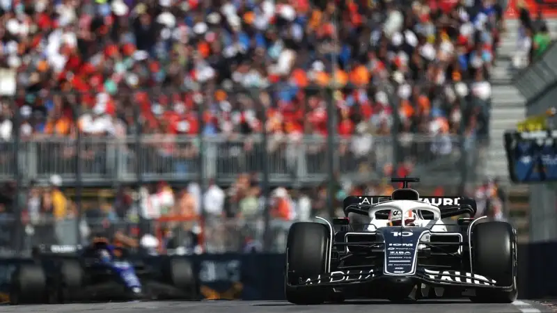 Gasly 5. Gara anonima per il pilota dell'AlphaTauri che conclude 14esimo
