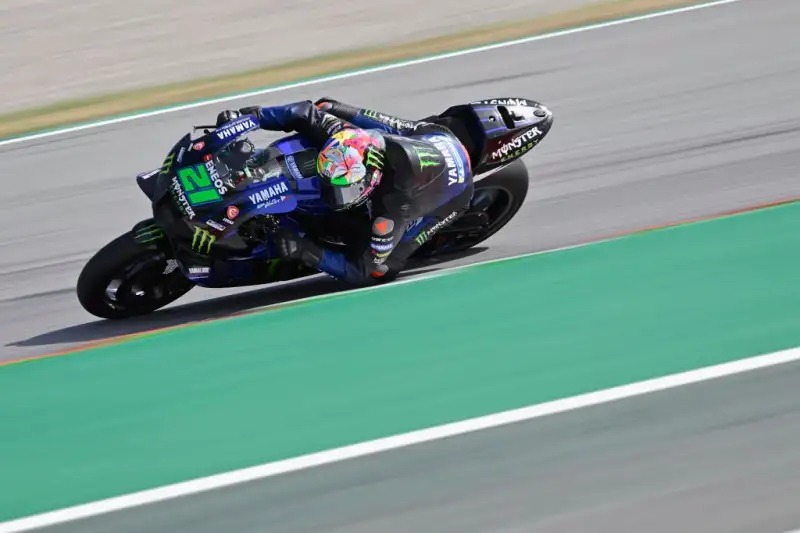 Franco Morbidelli 5: tredicesimo posto per l'italobrasiliano, che vede sconsolato dalla distanza il compagno di scuderia Quartararo dominare Gran Premi