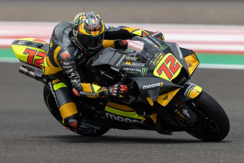 Marco Bezzecchi 9: primo fantastico podio in MotoGp per il rookie del team VR46, forte per tutto il weekend
