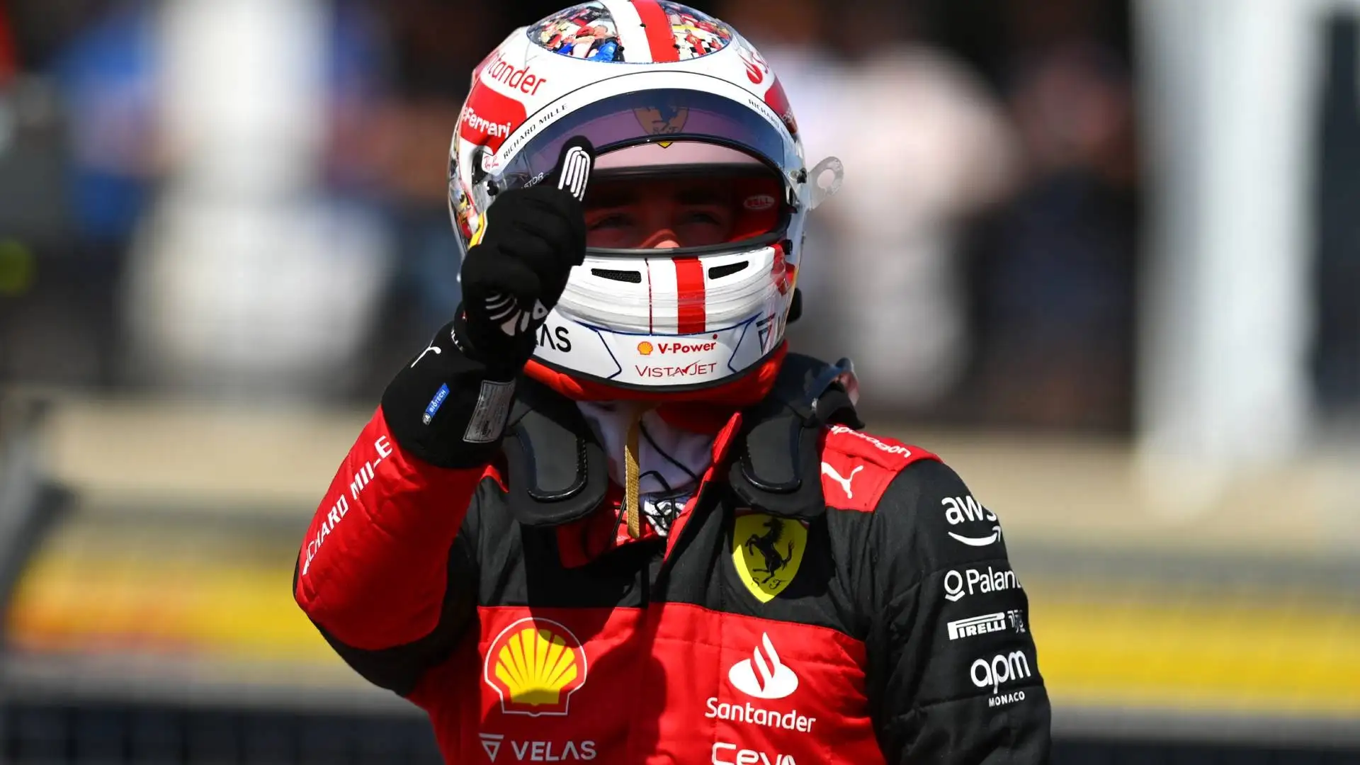 Charles Leclerc ha centrato la pole position