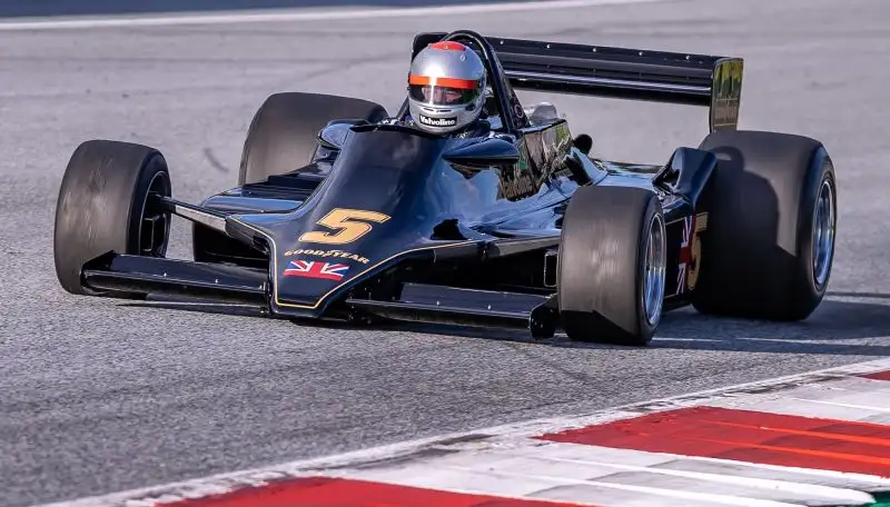 Ha rubato la scena anche Zak Brown, al volante di una Lotus 79 del 1978