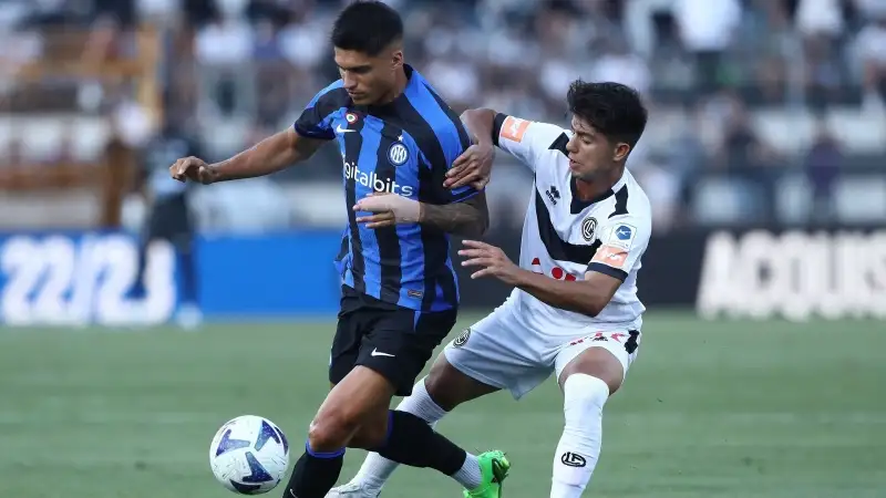 Danilo D'Ambrosio ha segnato il primo gol, poi doppietta per Lautaro e una rete per Joaquin Correa