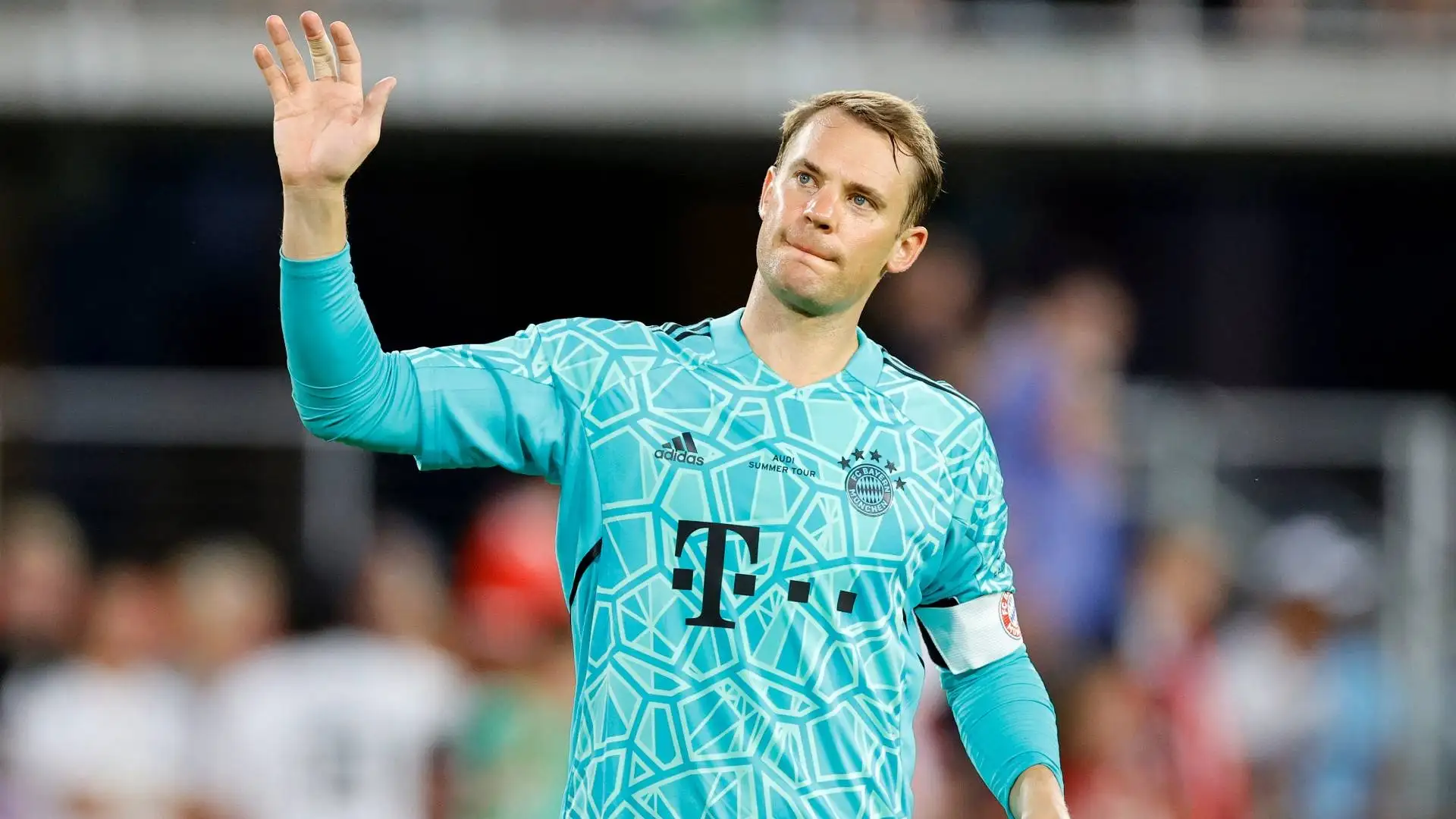 Presente anche il capitano Manuel Neuer, sostituito nella ripresa dal secondo portiere, Sven Ulreich