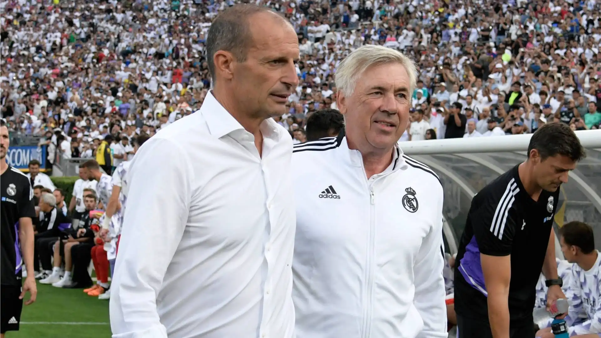 Calcio d'estate di lusso a Pasadena tra Juventus e Real Madrid