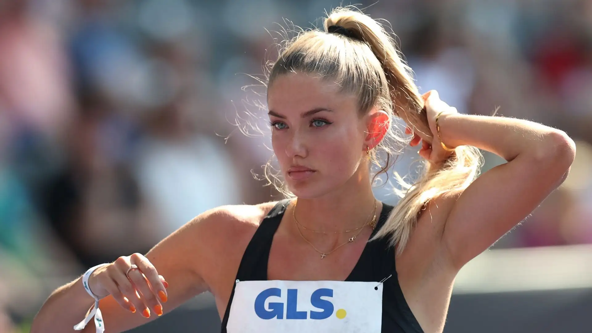 Alica Schmidt è una delle atlete più avvenenti dell'intero panorama dell'atletica leggera