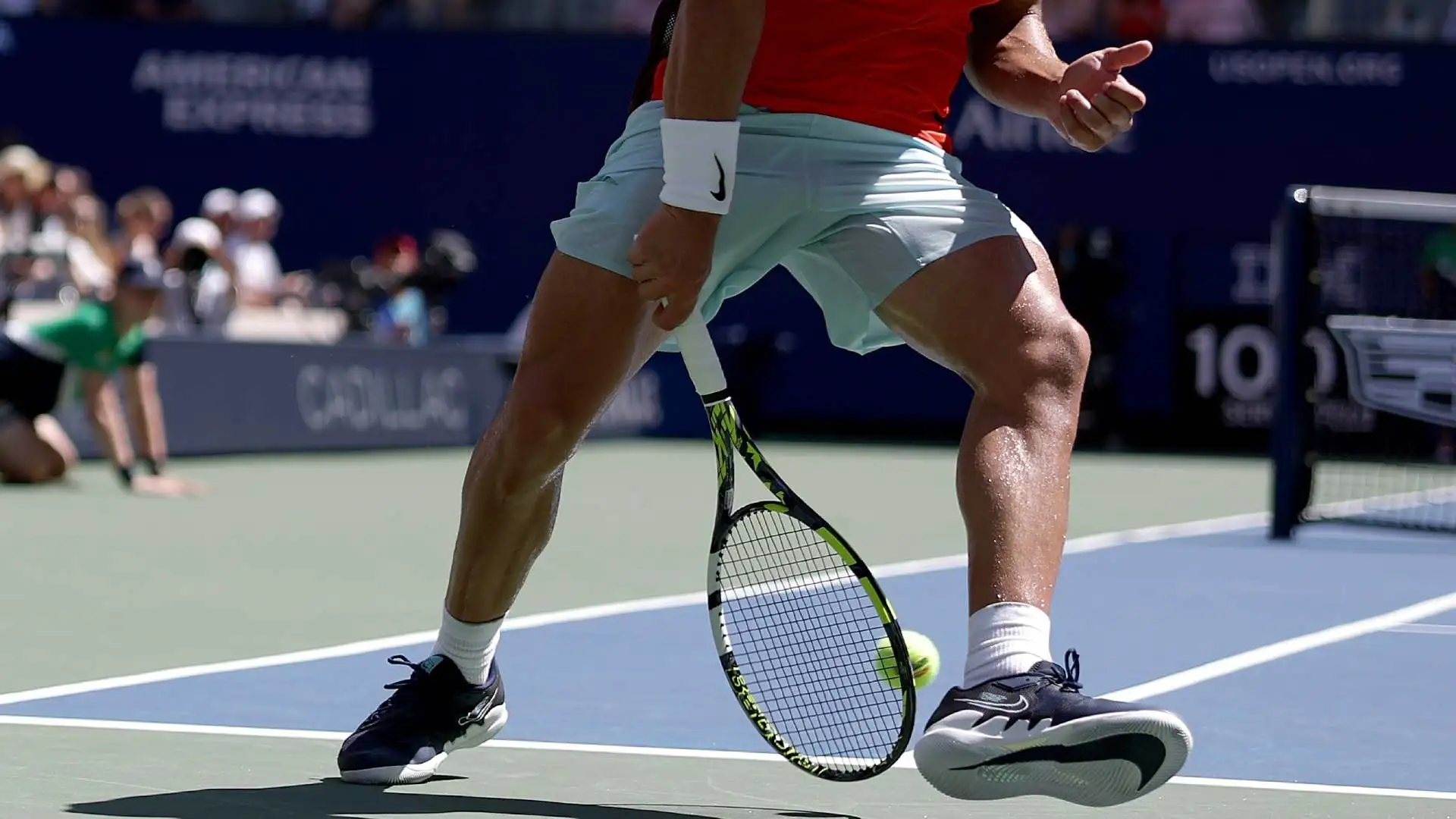 Alcaraz si è esibito anche in un tweener