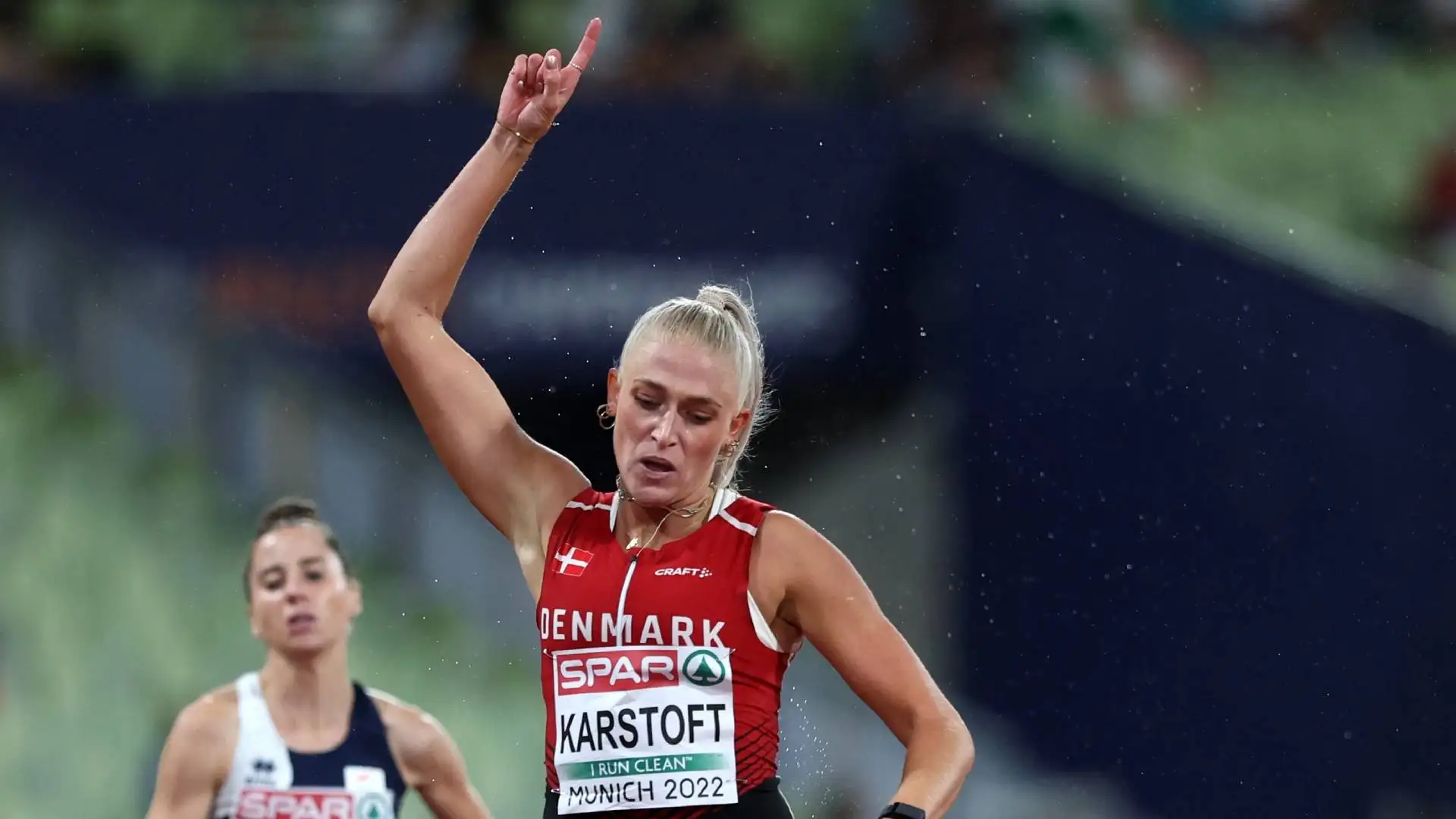 Lo scatto decisivo che ha permesso a Karstoft di vincere il bronzo