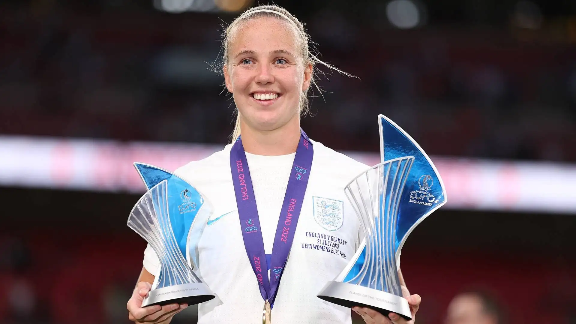 Doppio premio per Beth Mead: capocannoniere e miglior giocatrice della competizione