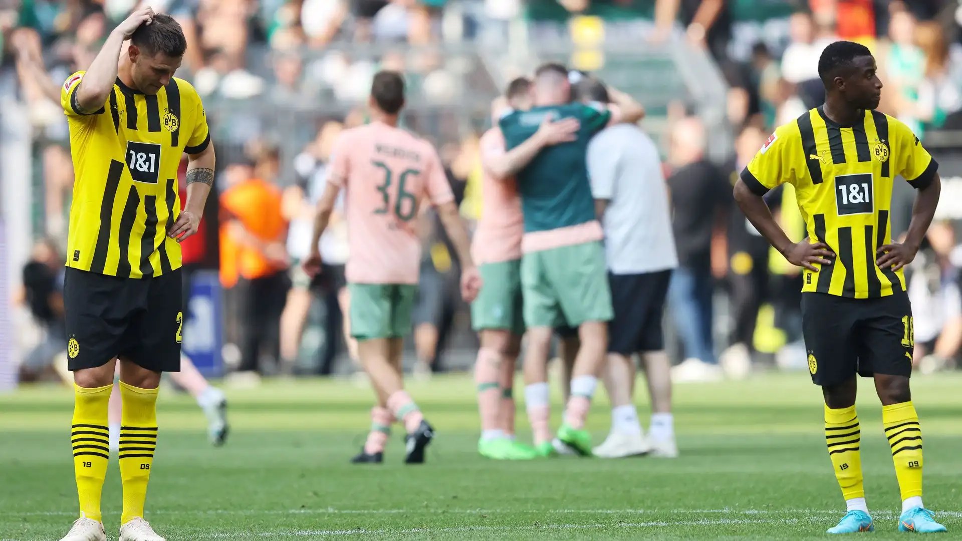 La difesa giallonera ha incassato 3 gol in appena 6 minuti