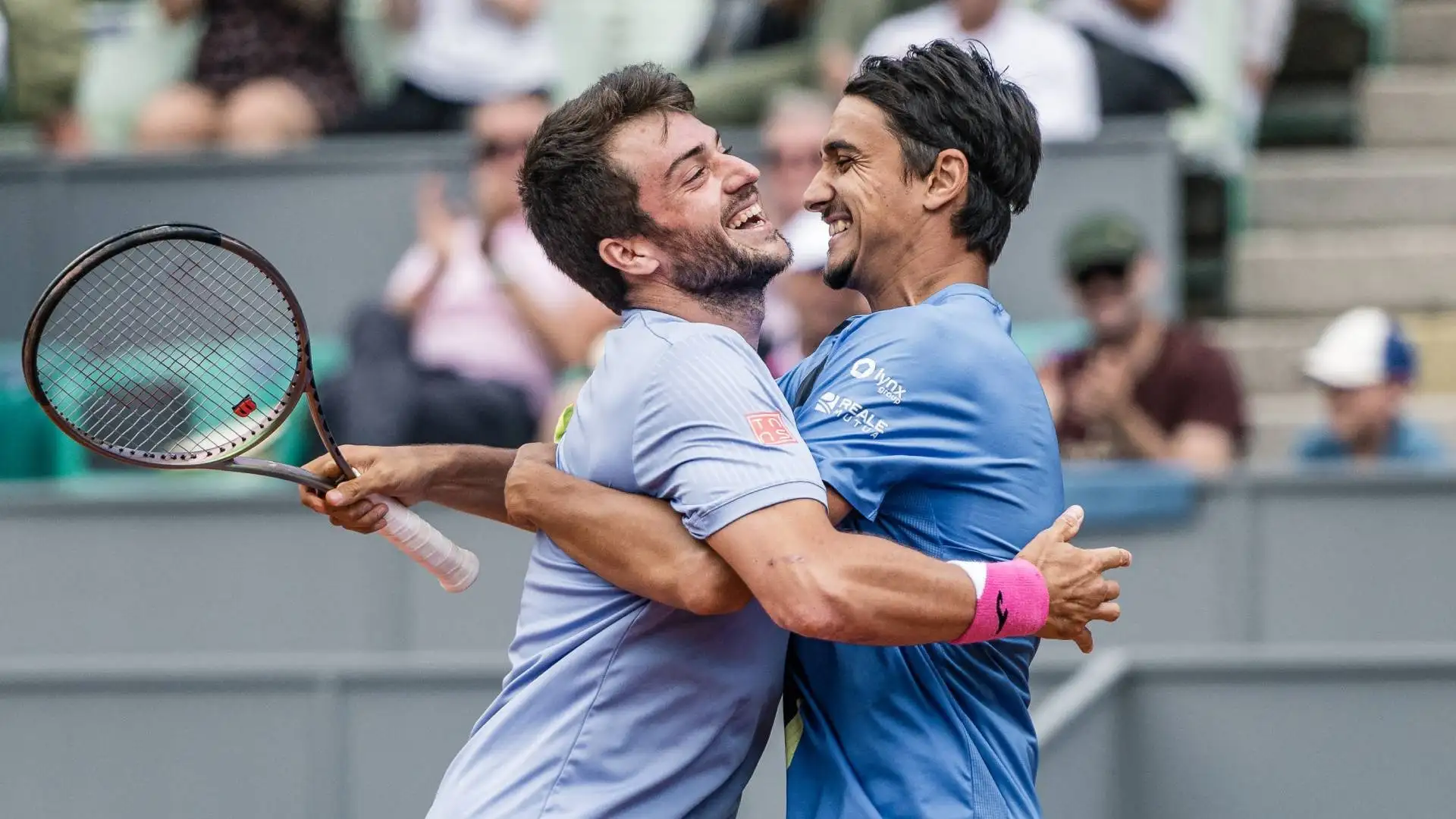 La partita si è conclusa con la vittoria al fotofinish per 10-8 al tie-break del terzo set