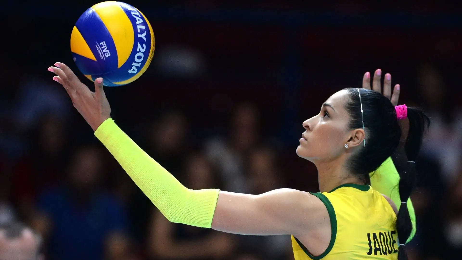 A 38 anni Jaque è ancora in ottima forma, e non solo sul campo da pallavolo