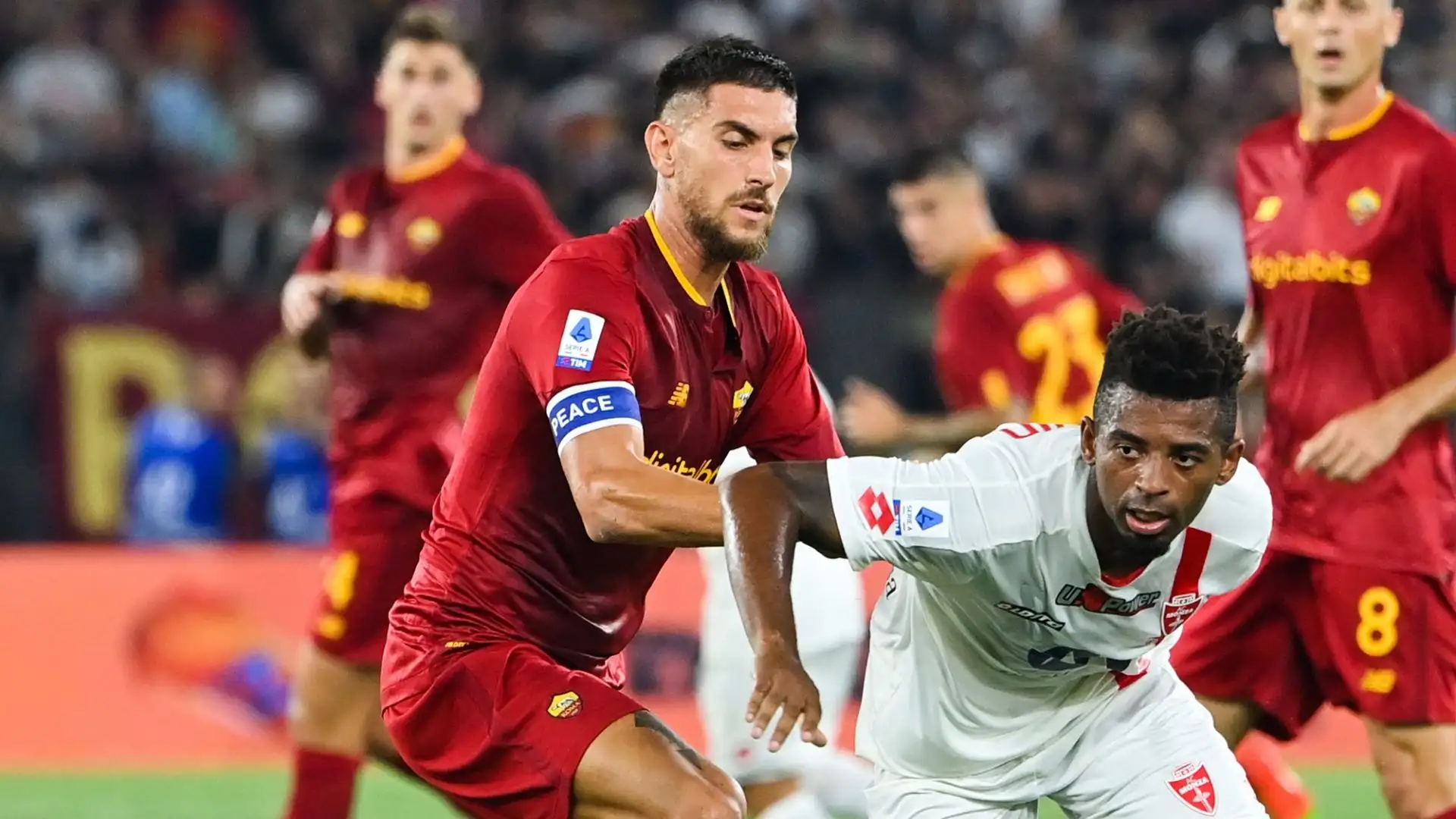 Pellegrini 6,5: serve l'assist per Ibanez, non forza la giocata