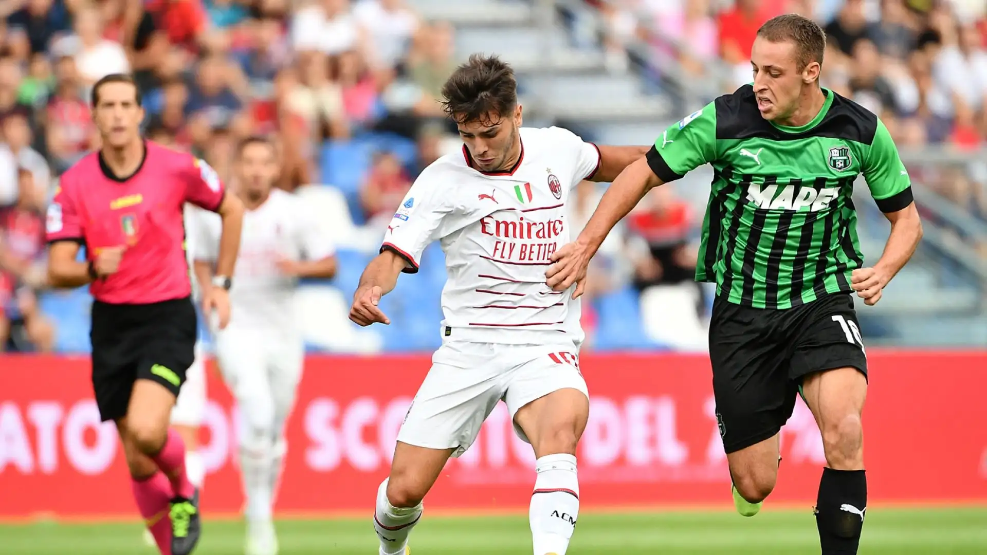 Brahim Diaz 5: non riesce ad inventarsi nulla per fare male al Sassuolo
