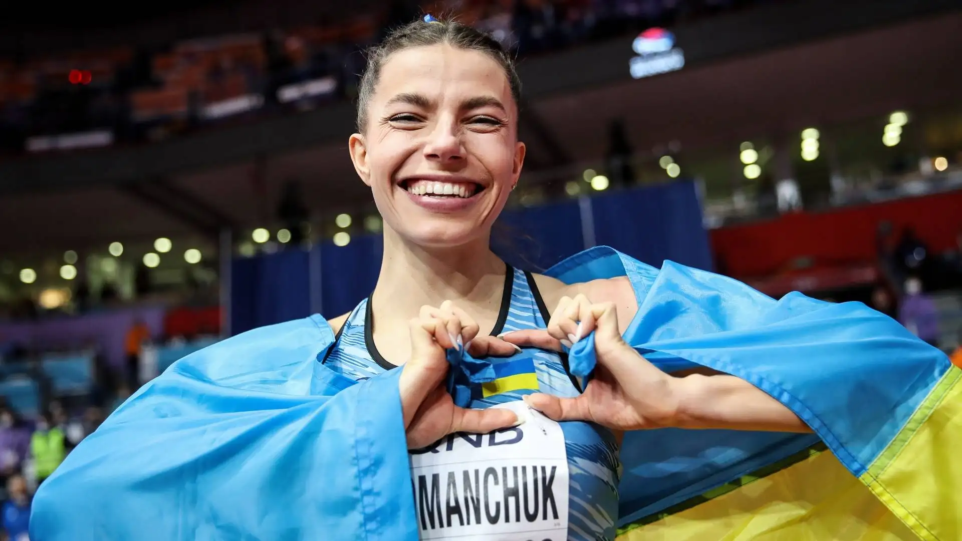E' una bellissima atleta