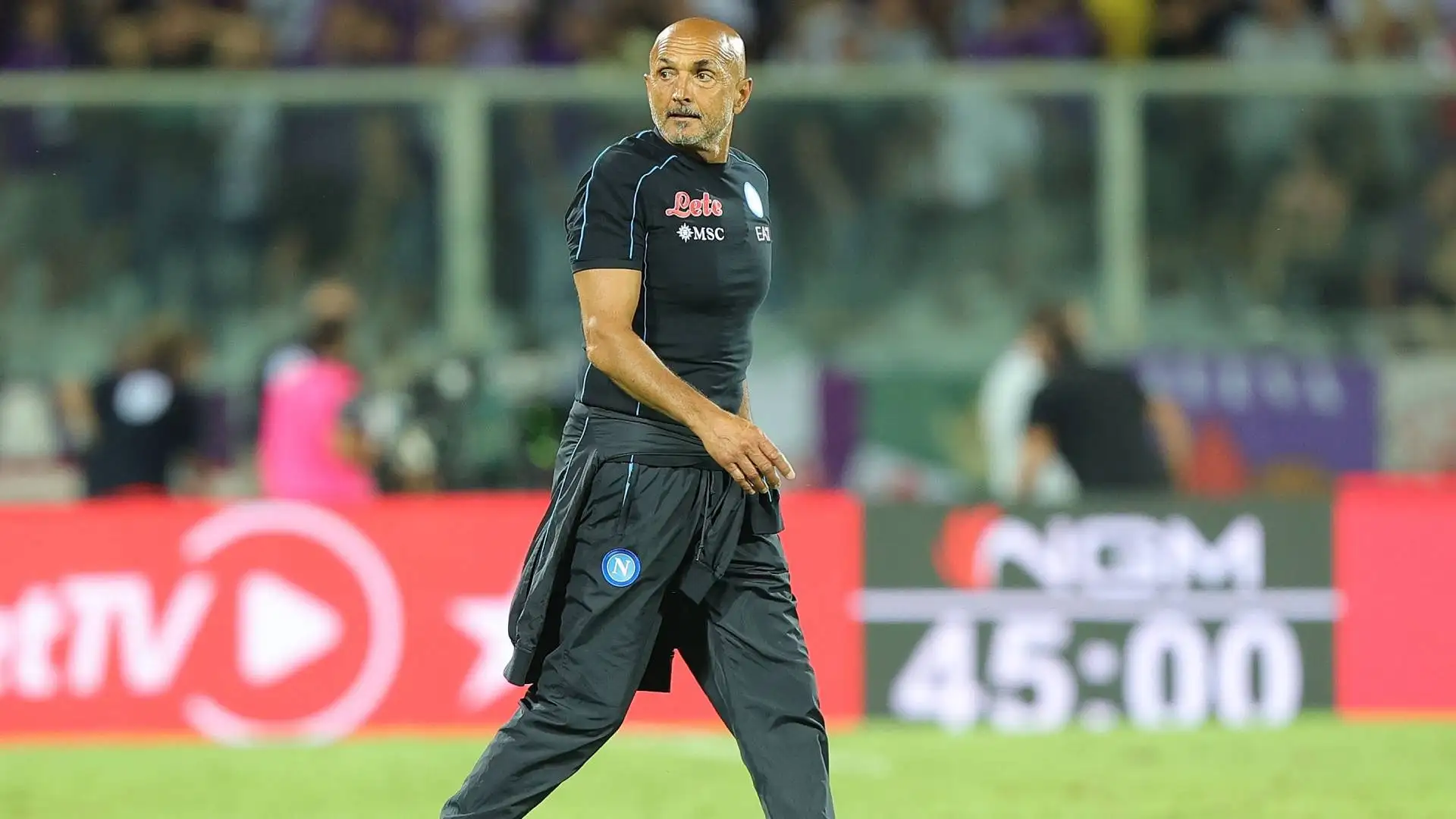Queste le parole di un Luciano Spalletti visibilmente infastidito dell'accaduto