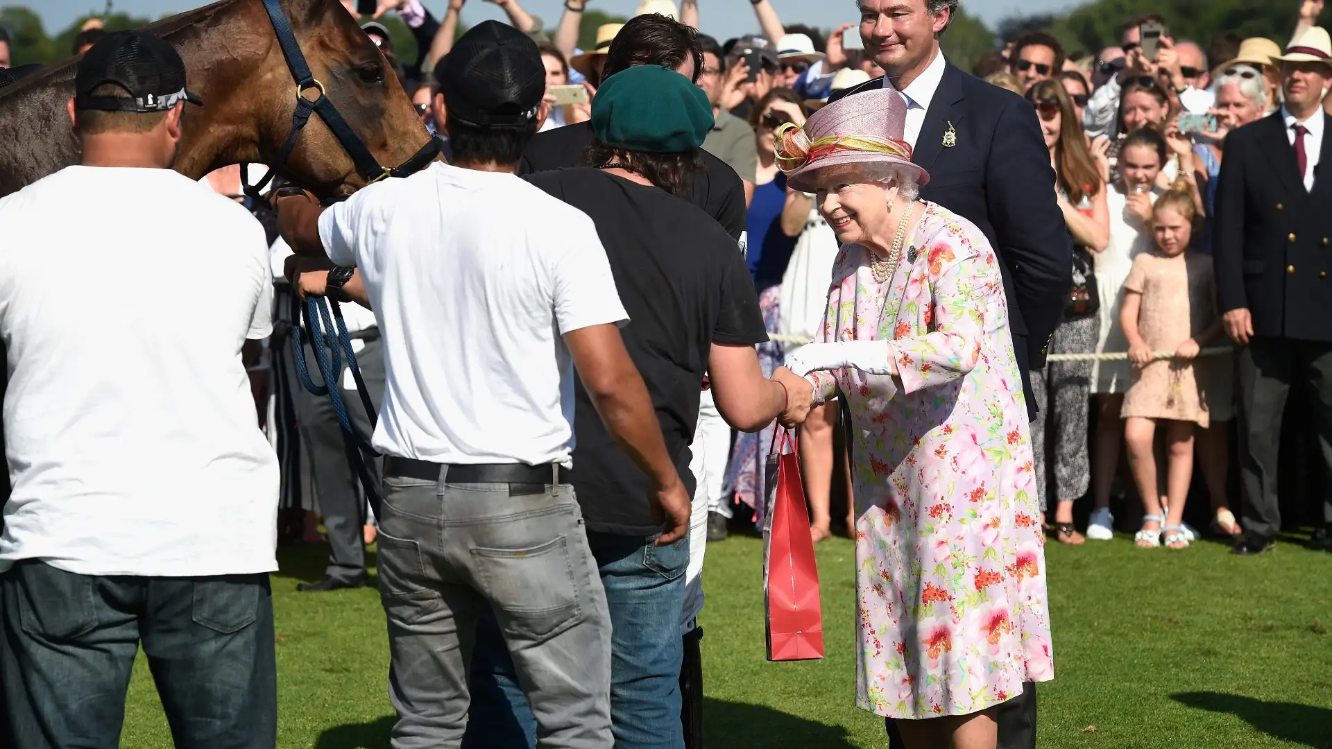 Al Cartier Queen's Cup Polo, nel 2017