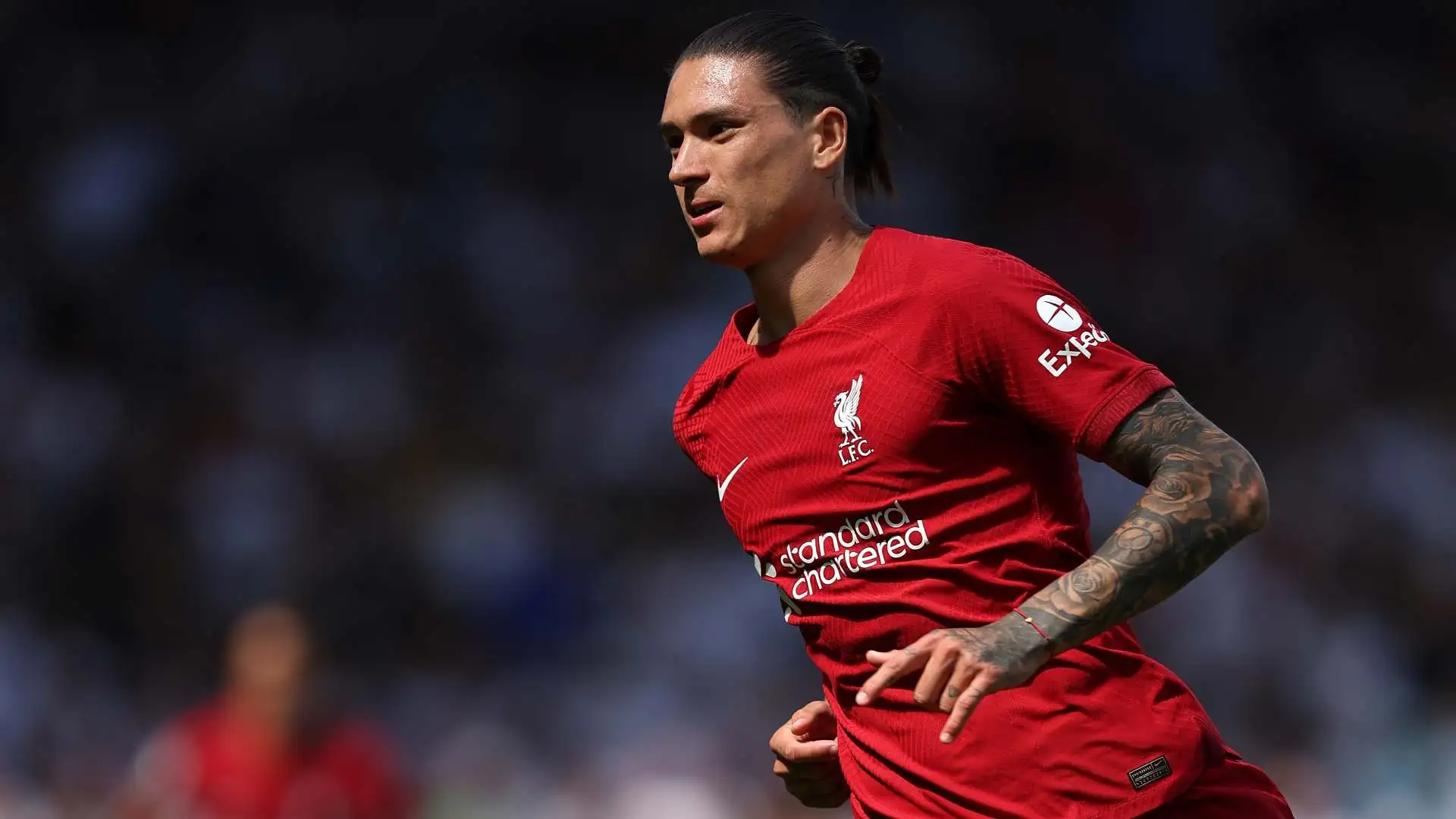 L'attaccante uruguaiano, ex Benfica, Darwin Nunez, è stato acquistato dal Liverpool per 75 milioni di euro