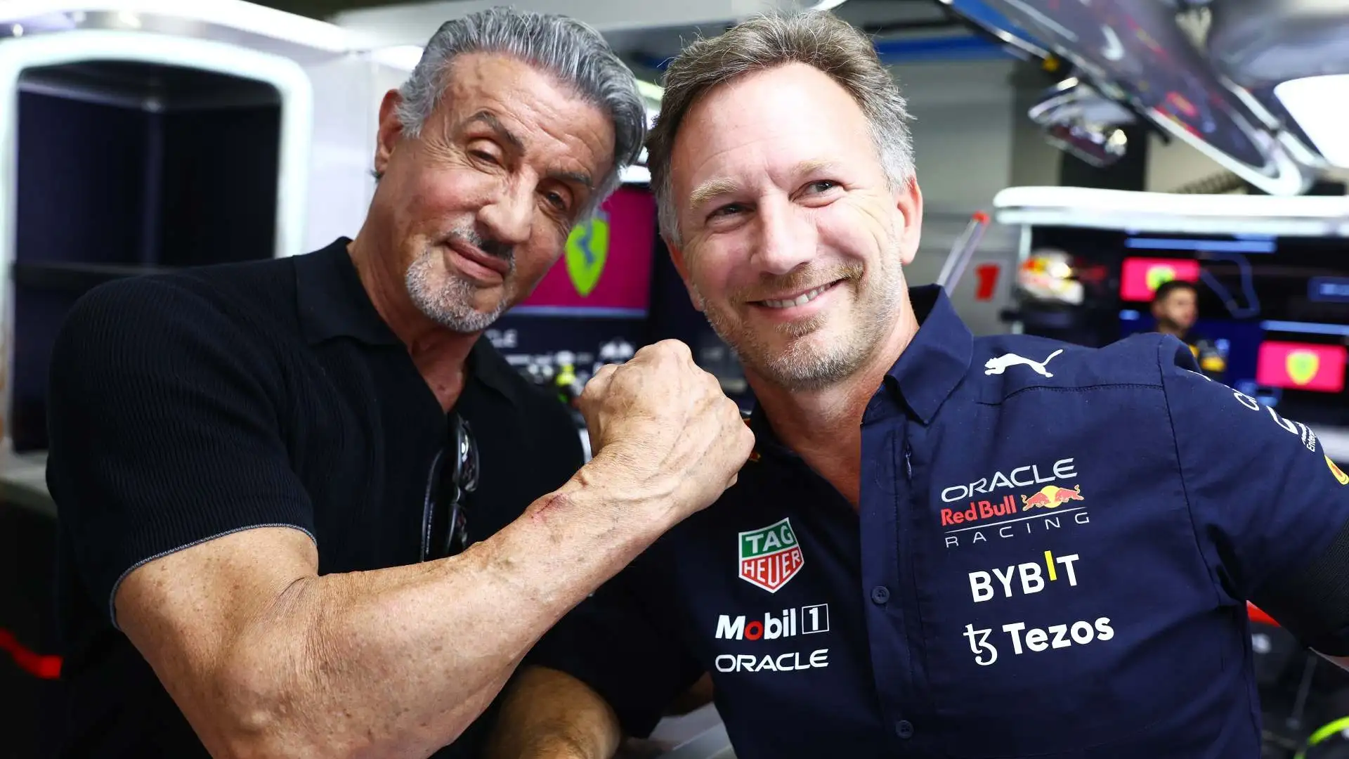 Stallone ha voluto assistere al Gp di Monza