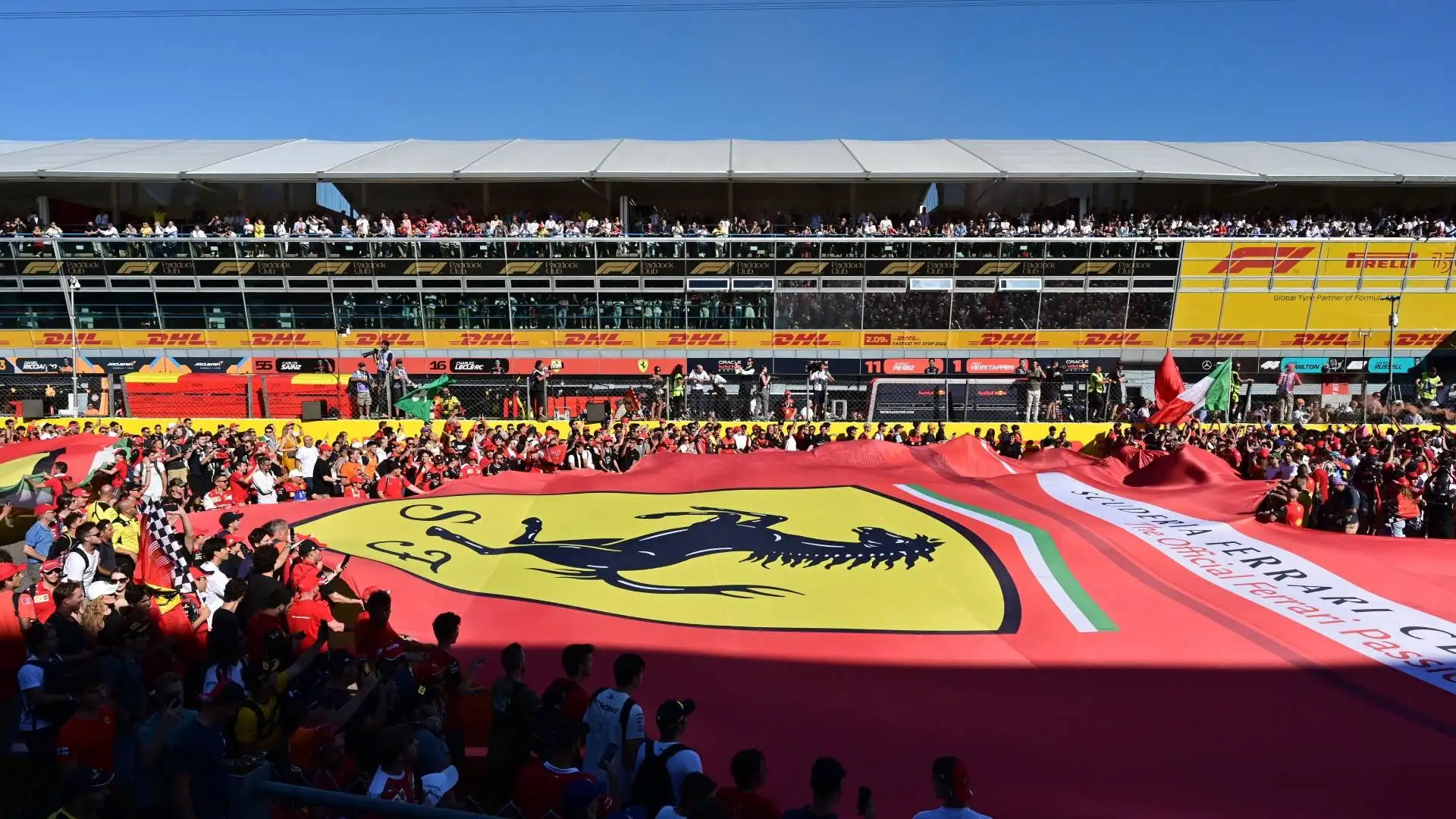 Un'affluenza davvero super al Gran Premio d'Italia