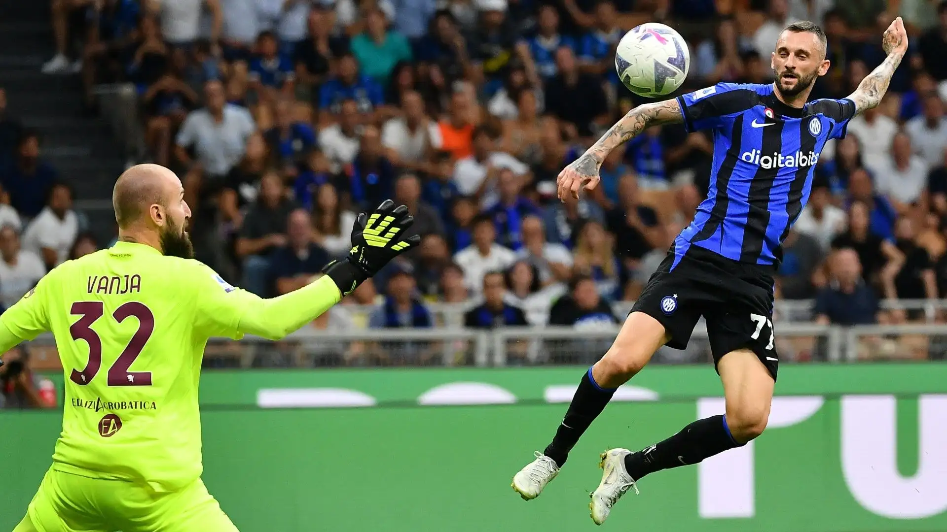 Brozovic 7: meno ispirato di altre occasioni ma il gol pesa come un macigno sulla valutazione