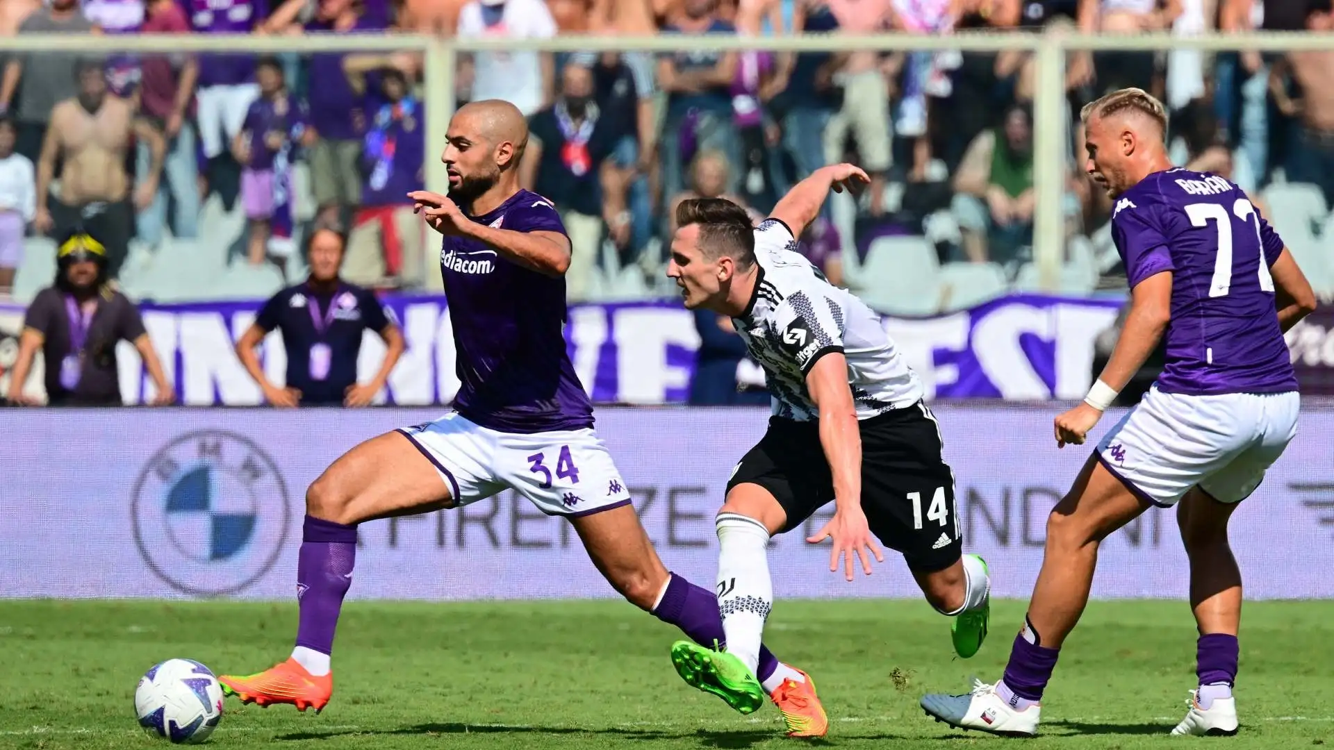 Amrabat 6,5: Partita di quantità e qualità per il nazionale marocchino.