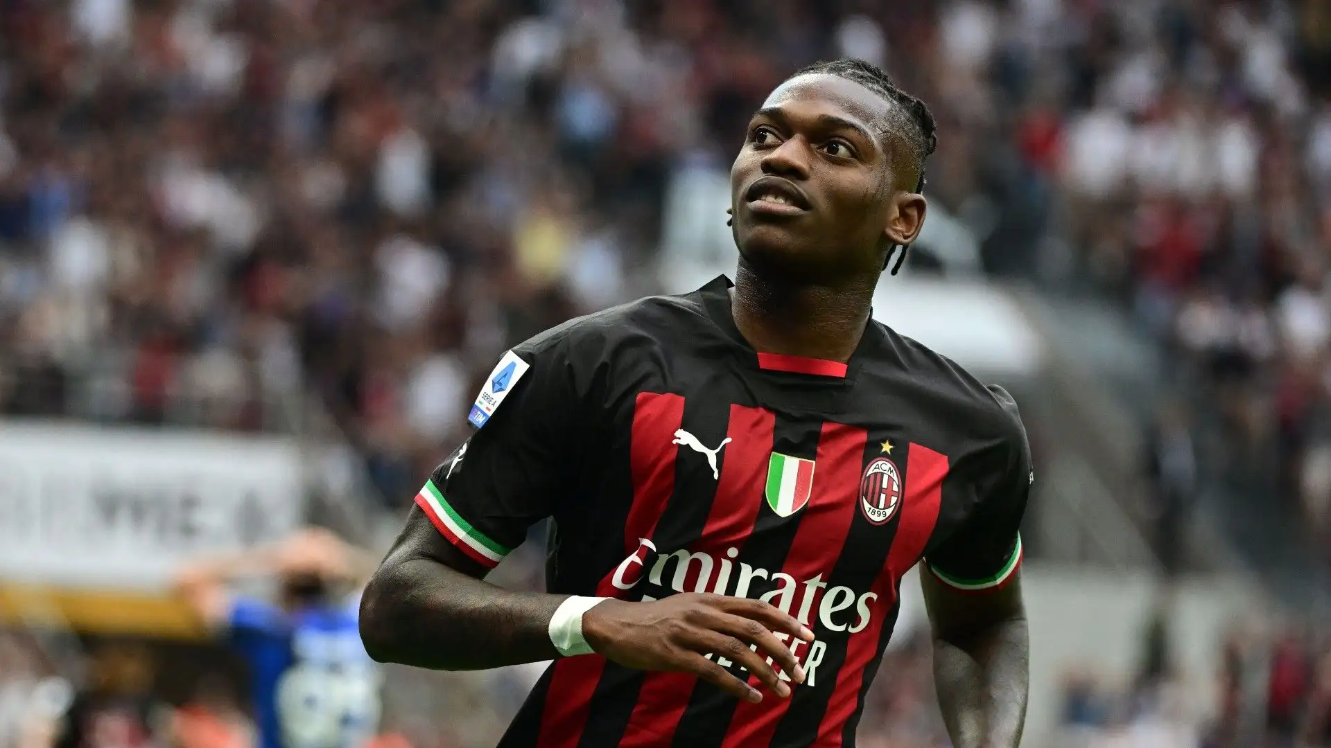 Rafael Leao 8.5: un marziano. Fa praticamente quello che vuole, infila due volte Handanovic e serve l'assist a Giroud