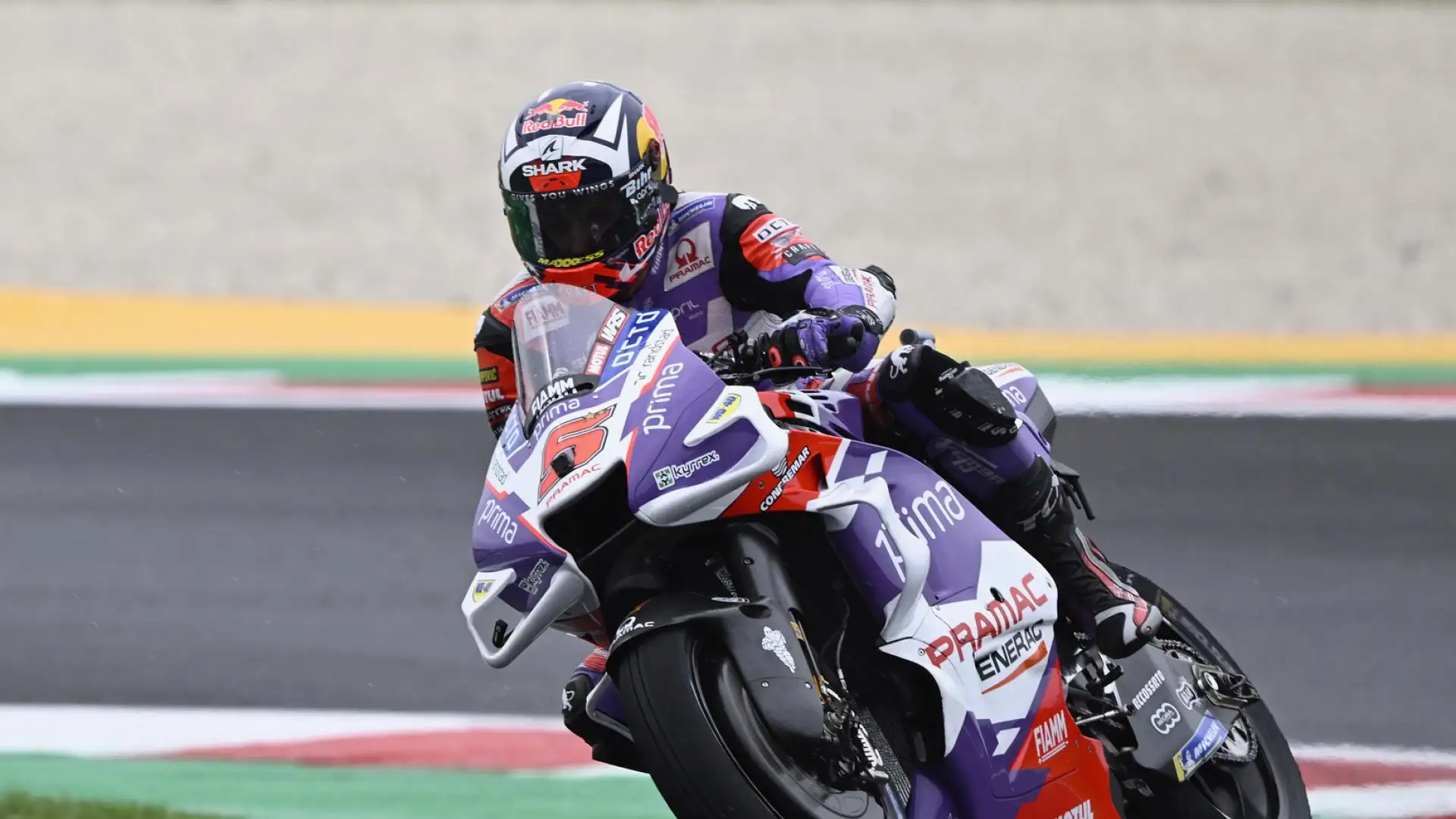 Zarco 4: Il Gp di San Marino dura solo poche curve per il francese
