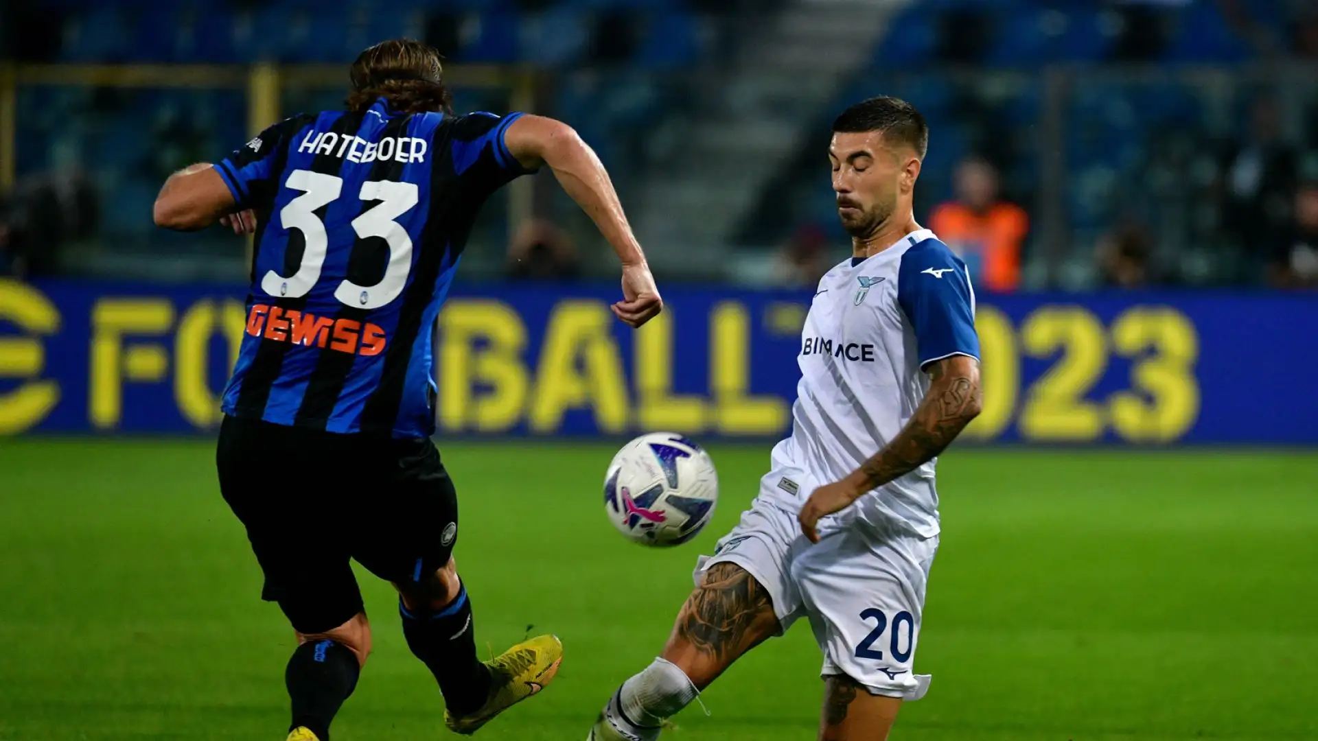 Zaccagni 7,5: non solo il gol, ma per l'intera partita è una spina costante nel fianco dell'Atalanta
