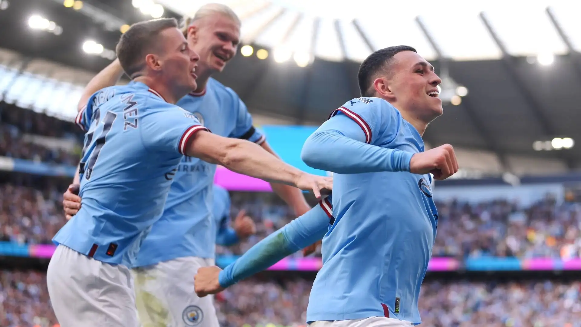 Haaland ha fornito anche due assist al compagno di squadra Foden, in una prestazione davvero sensazionale
