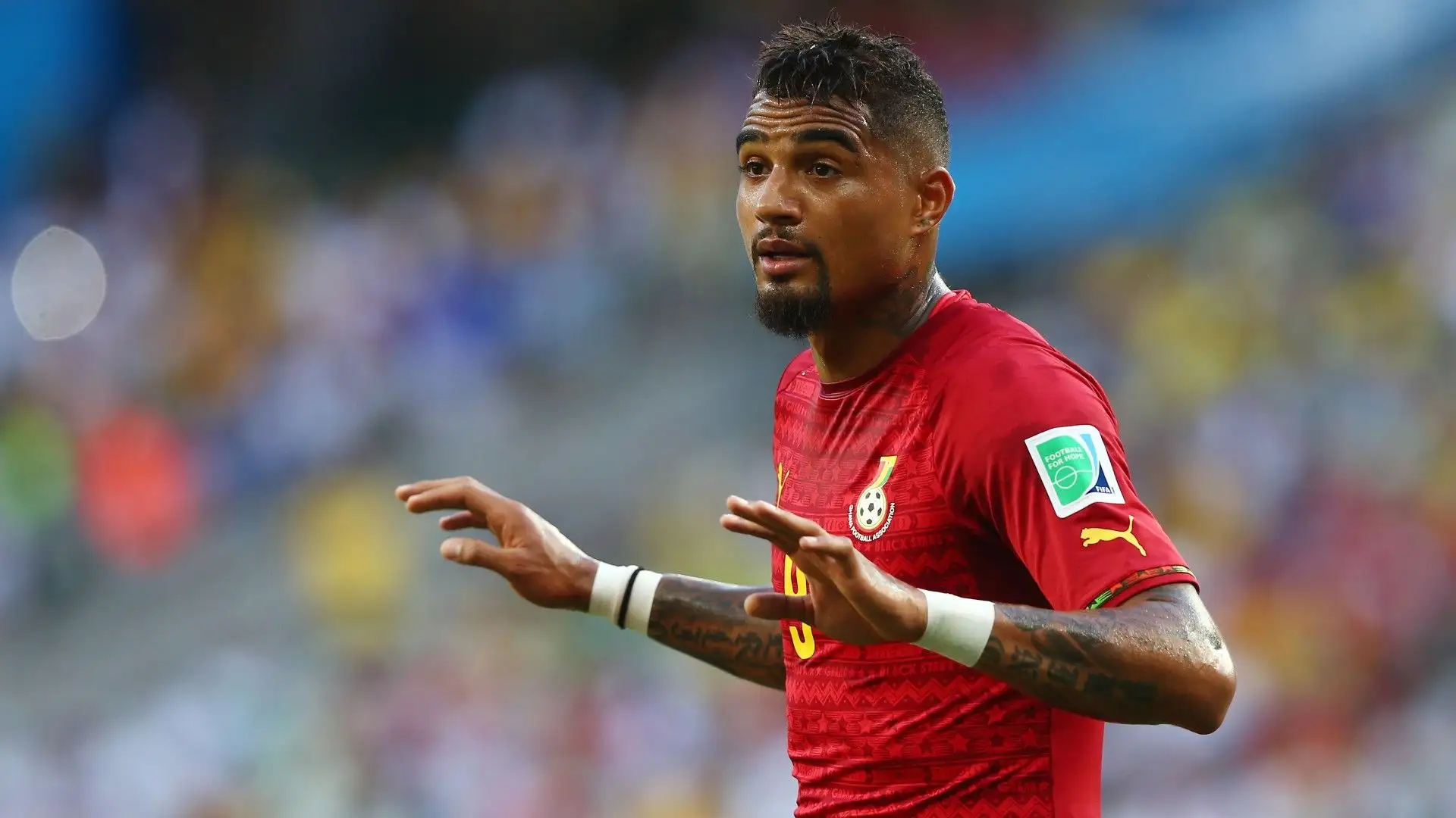 Kevin Prince Boateng: un anno più grande di Jerome, ha deciso invece di difendere i colori del Ghana, nazionalità di suo padre
