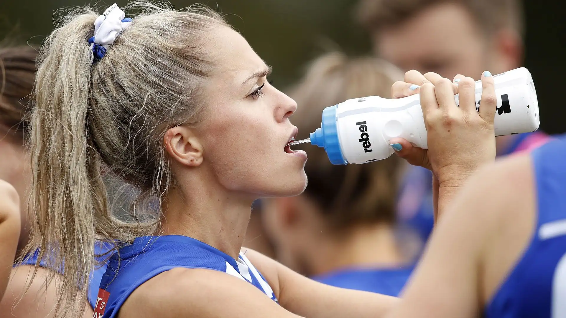 E' una delle stelle del football australiano femminile