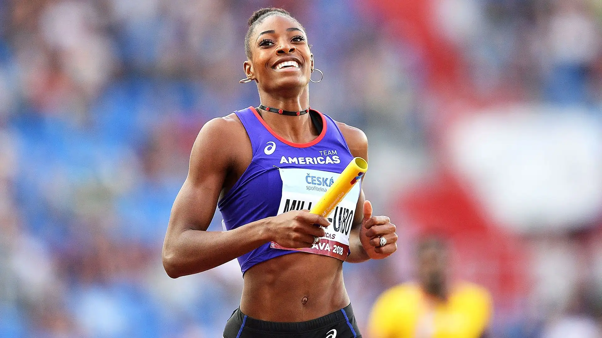 E' campionessa olimpica dei 400 metri a Rio de Janeiro 2016 e Tokyo 2020
