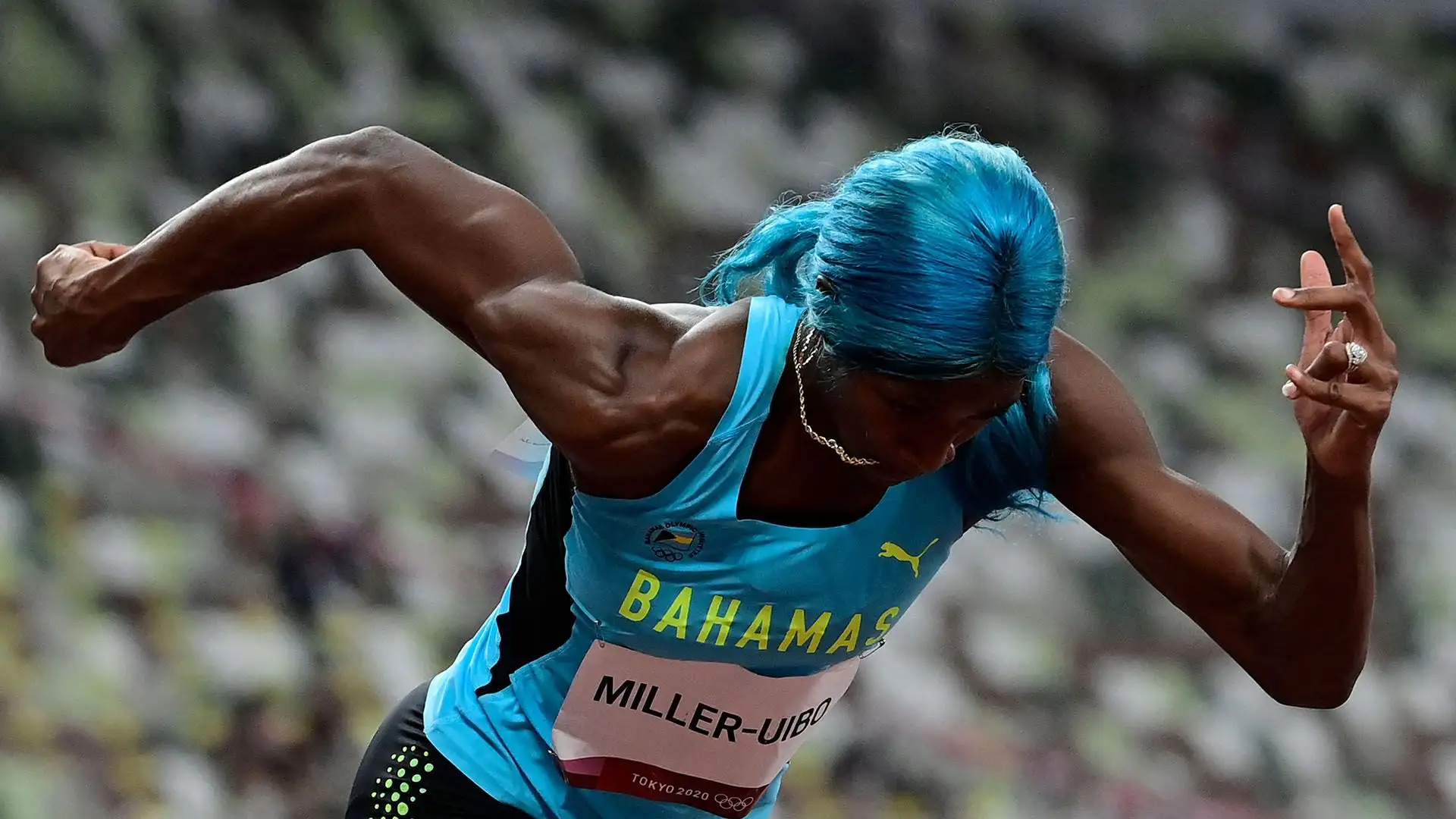 E' campionessa olimpica dei 400 metri a Rio de Janeiro 2016 e Tokyo 2020