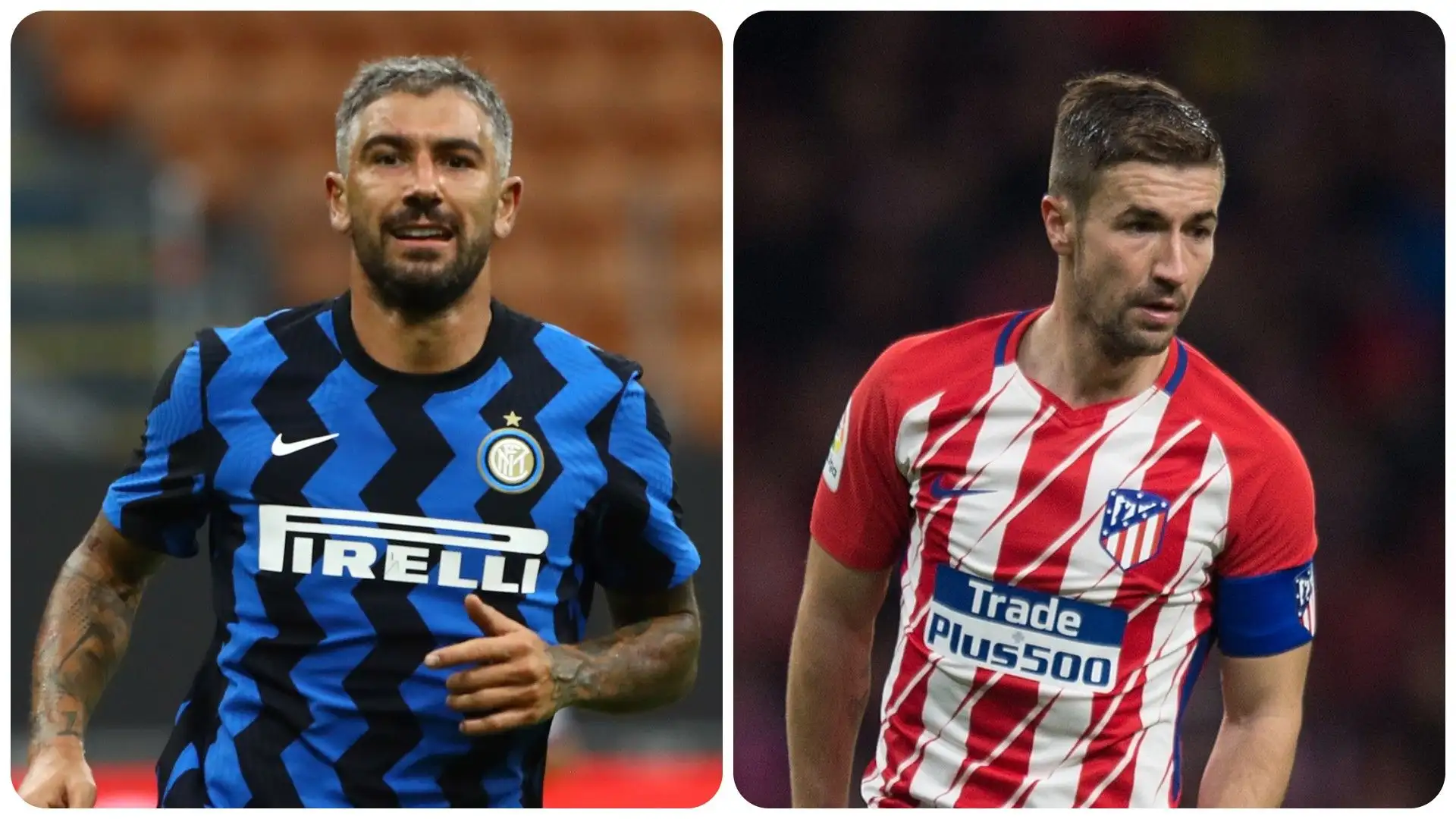 Aleksandar Kolarov e Gabi
