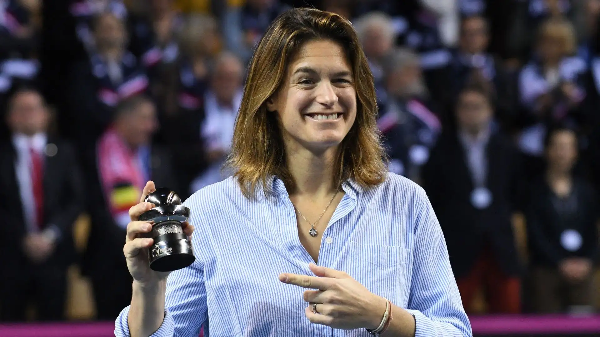 Amélie rimarrà nella storia del tennis francese