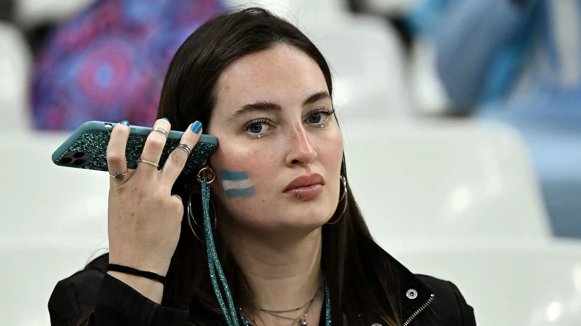 Una fan argentina