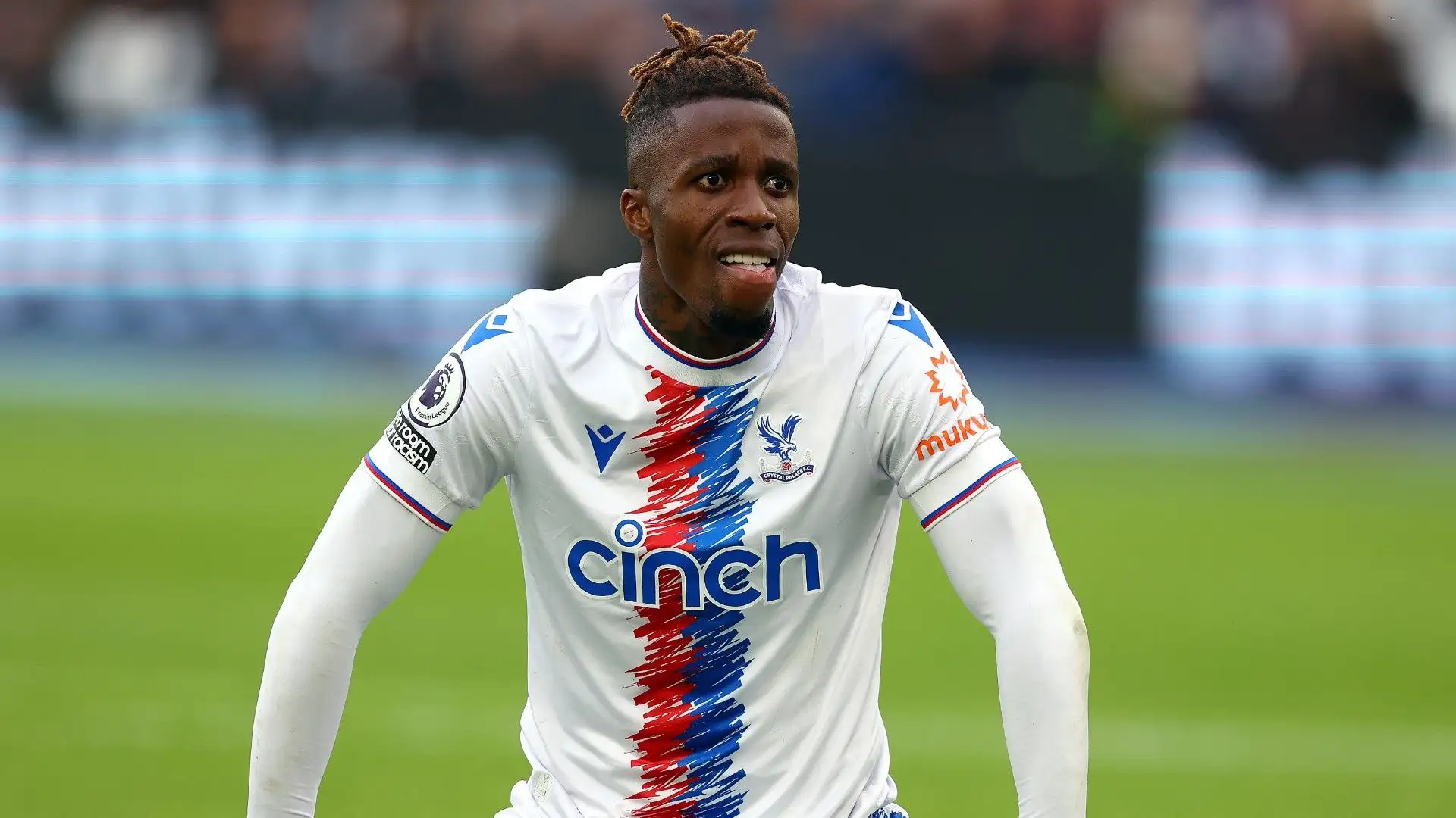 Wilfried Zaha, attaccante, piace tantissimo alla Roma di Josè Mourinho
