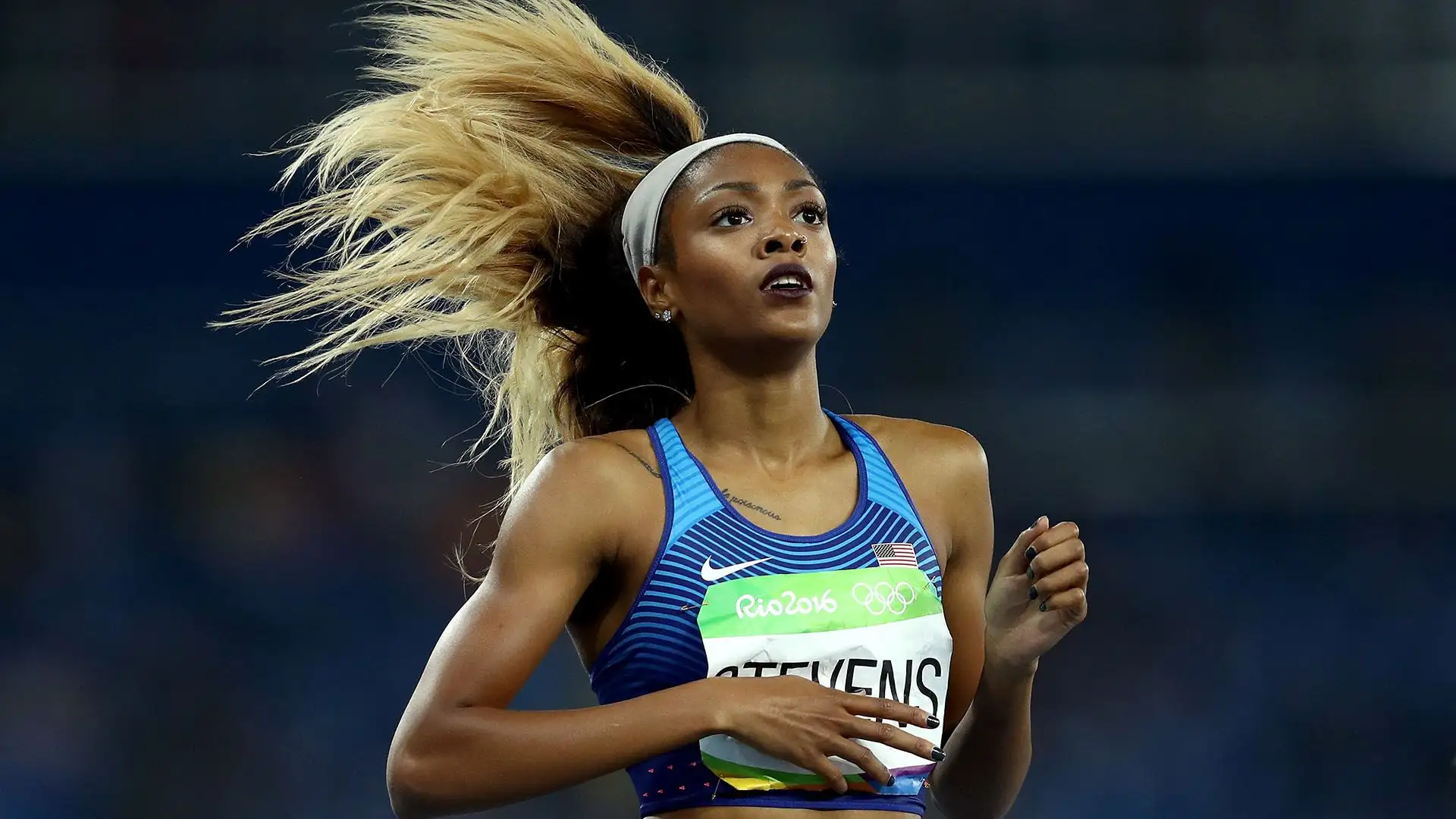 Nel 2017, ai campionati statunitensi che si tengono a Sacramento, vince il suo primo titolo nazionale assoluto, conquistando il gradino più alto del podio nei 200 m piani. La vittoria nella specialità, unita al secondo posto nei 100 m piani, vale la qualificazione ad entrambe le prove per i mondiali di Londra che si terranno nel mese di agosto