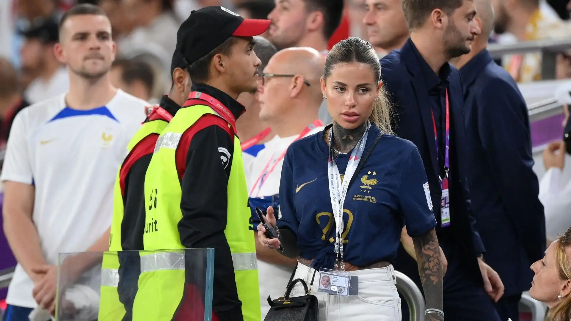 C'era anche Zoe, la compagna di Theo Hernandez