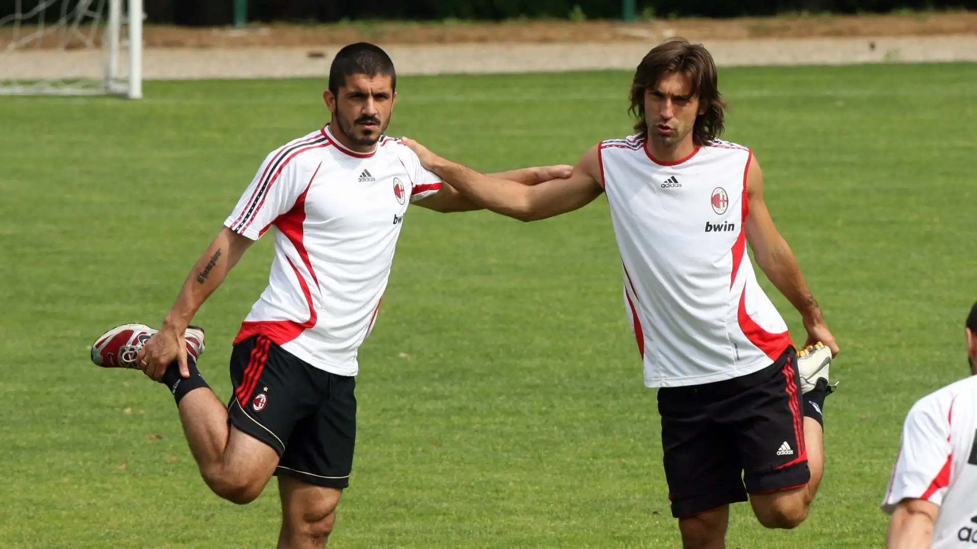 Gennaro Gattuso e Andrea Pirlo